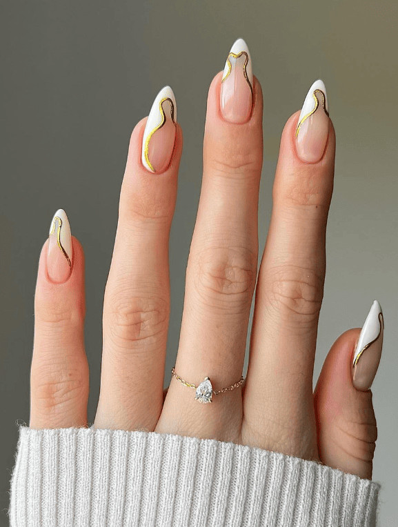 Elegant Visual Idea Elegant Visual Idea — Line Art Nails