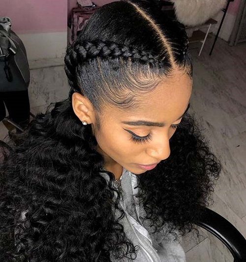 Creating Beautiful Dutch Braids on Black Hair | Elfin Hair