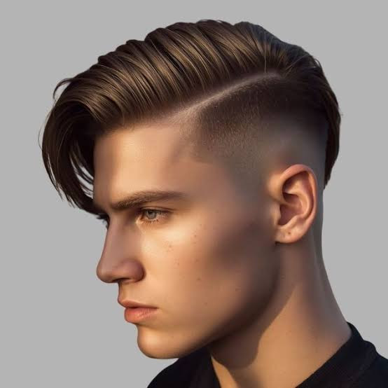 Collarbone Visual Idea Collarbone Visual Idea — Low Taper Fade Straight Hair