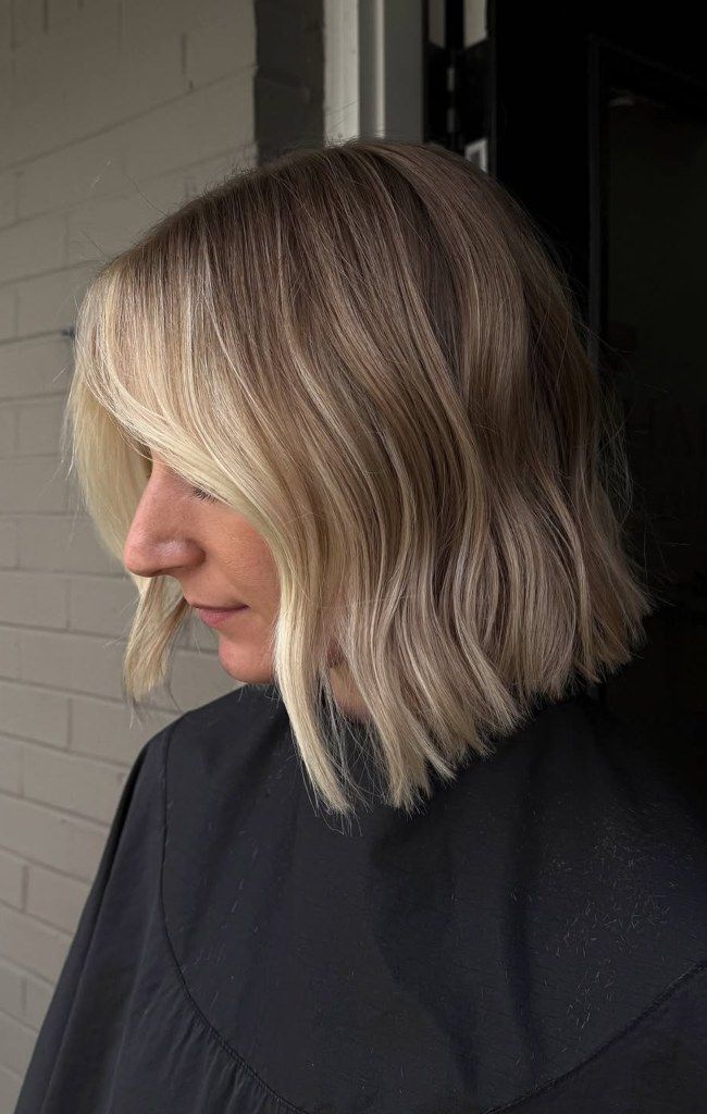 Beige Blonde Balayage Visual Idea Beige Blonde Balayage Visual Idea — Bob Haircuts
