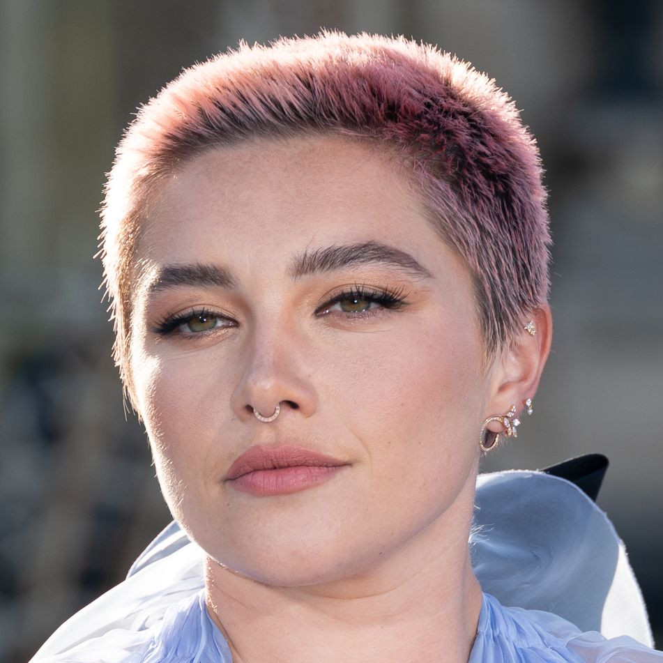 Pink Pixie With Textured Bangs — Hairstyles for Growing Out a Pixie