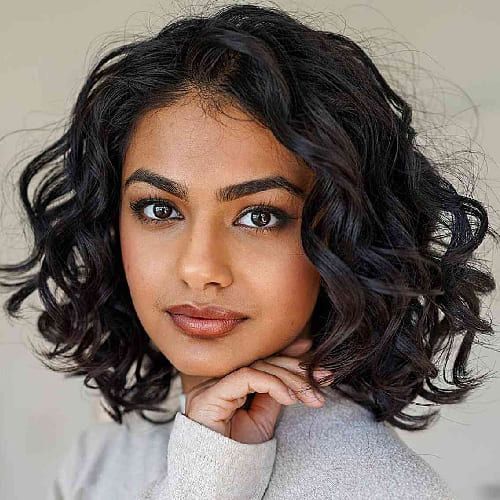 Shoulder Length Visual Idea Shoulder Length Visual Idea — Haircuts for Curly Hair