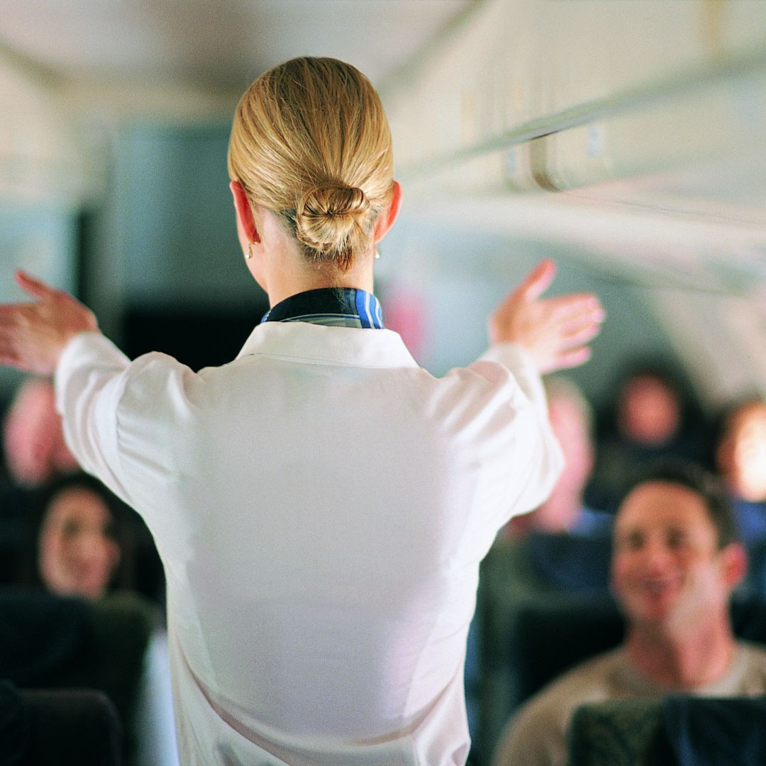 Polished Blonde Low Bun — Hairstyles for Flight Attendants