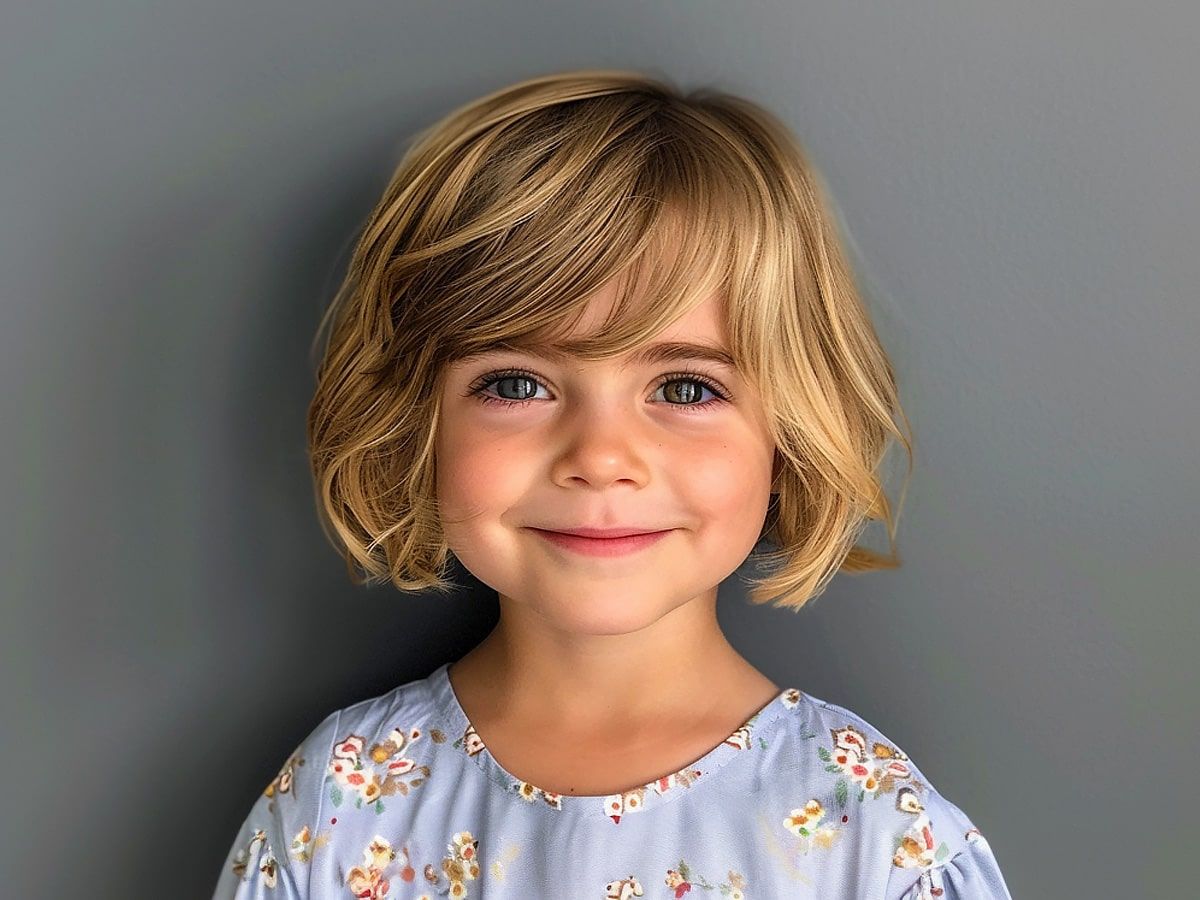 Golden Blonde Visual Idea Golden Blonde Visual Idea — Little Girl Haircuts