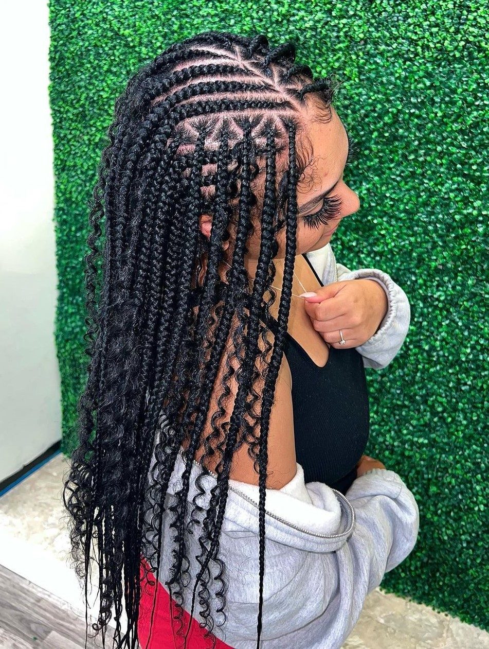 40 Head-Turning Stitch Braids Hairstyles to Try