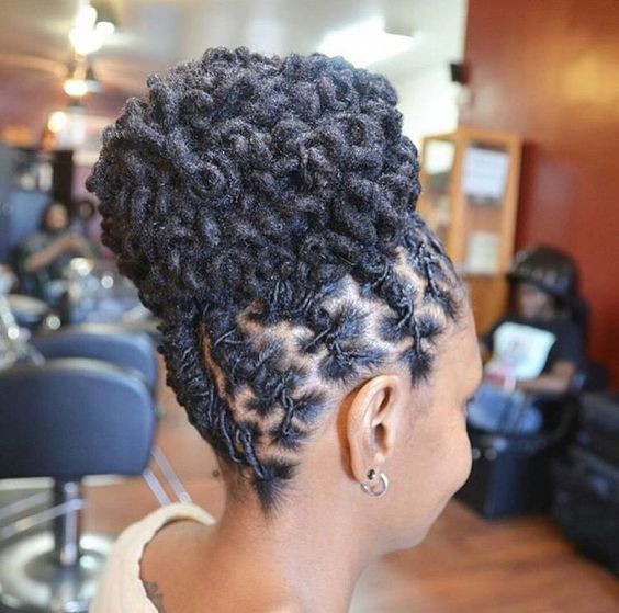 Sculpted Crown Bun — Sisterlocks Updo