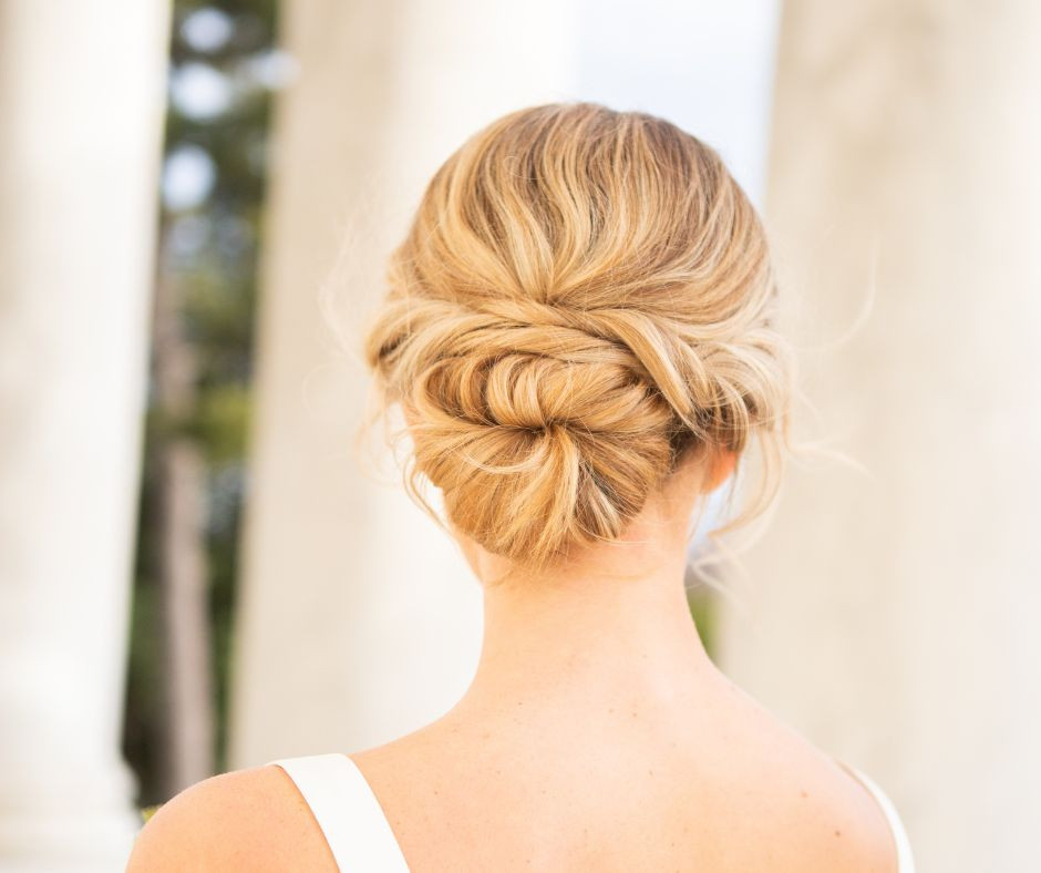 Light Blonde Visual Idea Light Blonde Visual Idea — Rehearsal Dinner Hairstyles