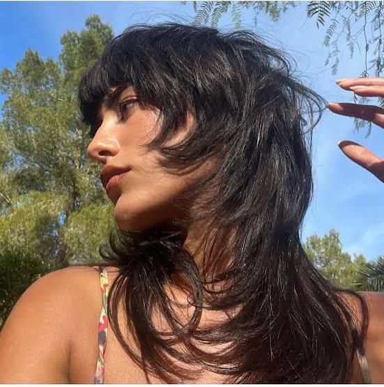 Dark Brown Visual Idea Dark Brown Visual Idea — 70s Hairstyles