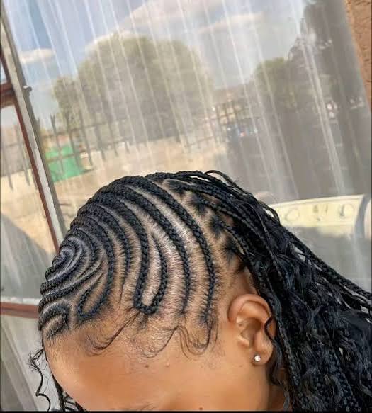 Vibrant Reddish-Brown Box Braids — Lemonade Braids
