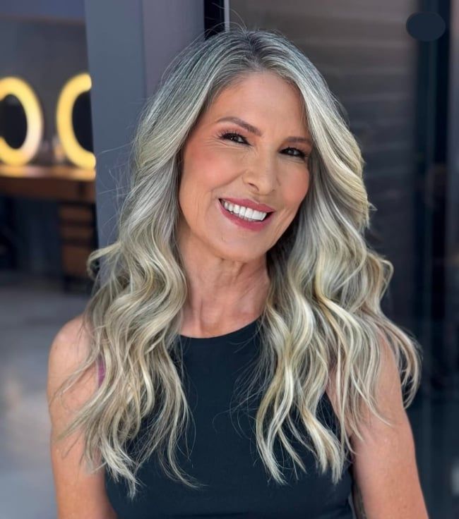Mid-Back Length Visual Idea Mid-Back Length Visual Idea — Haircuts for Women Over 40