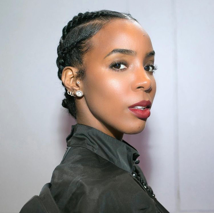 Coily Dark Brown French Braids to Bun Coily Dark Brown French Braids to Bun — Ballet Hairstyles
