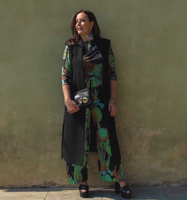 Wide-Leg Jumpsuit with Longline Vest — Outfits for Long Torso