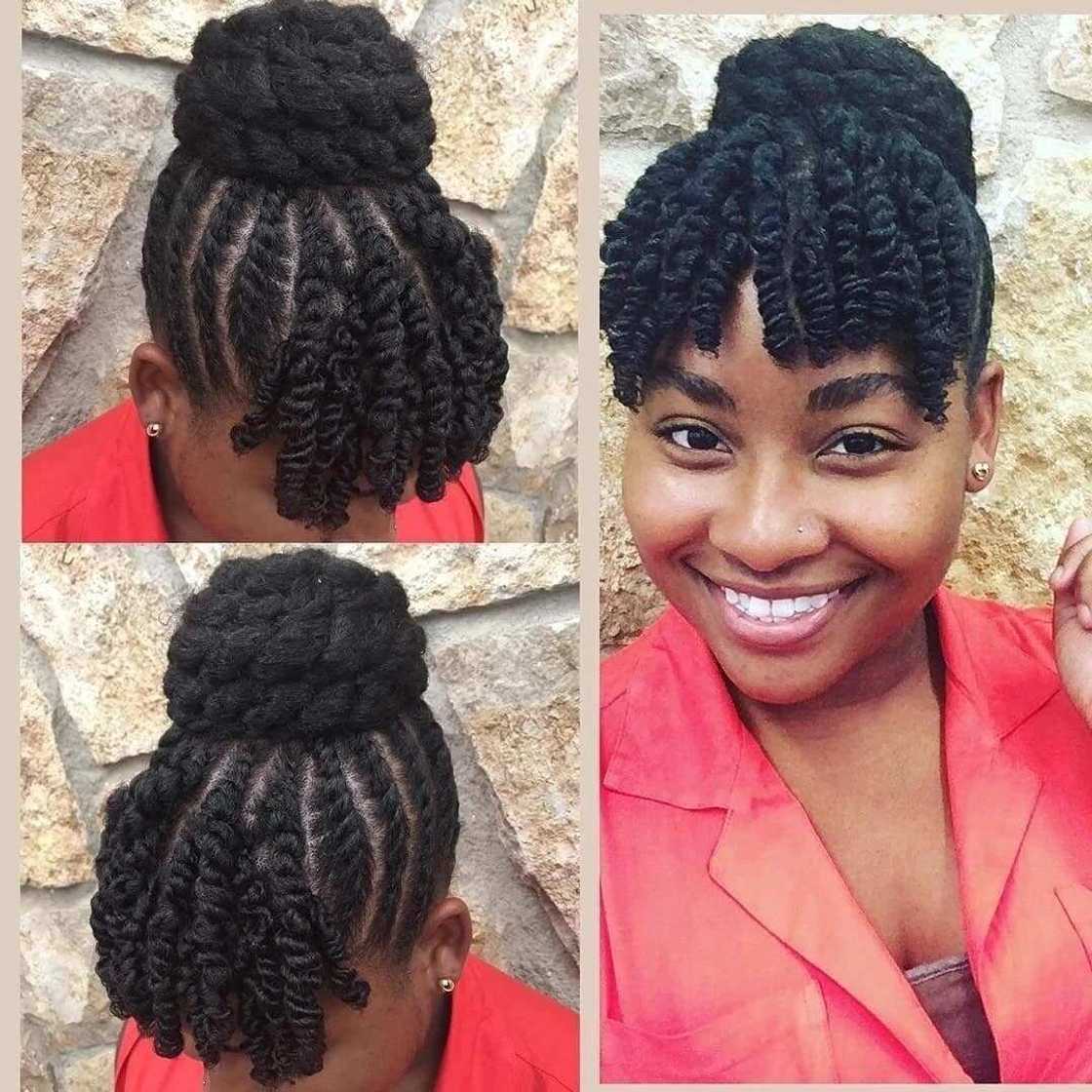 Mid-Back Flat Twists Crown