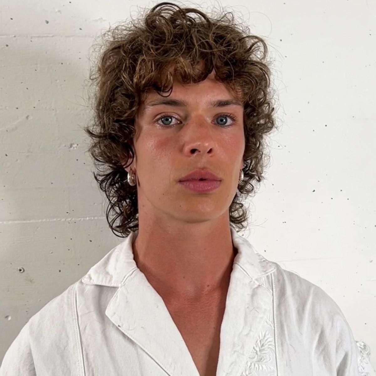 Textured Curly Mullet — Mod Cut
