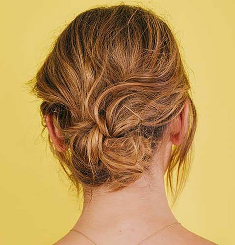 Simple Low Bun Simple Low Bun — Hairstyles for Servers