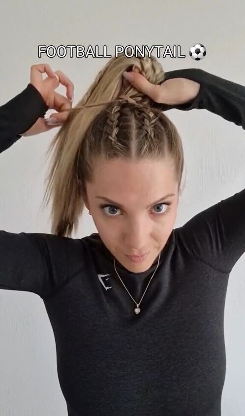 Braids Into Football Ponytail Braids Into Football Ponytail — Second Day Hairstyles