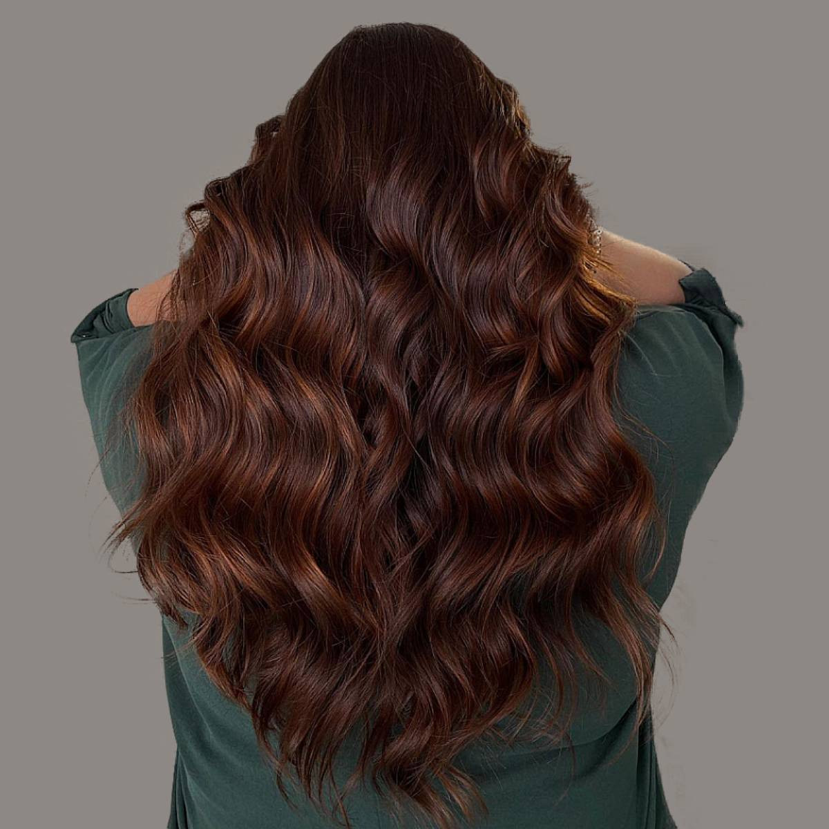 Luxurious Long Dark Auburn Hair Luxurious Long Dark Auburn Hair