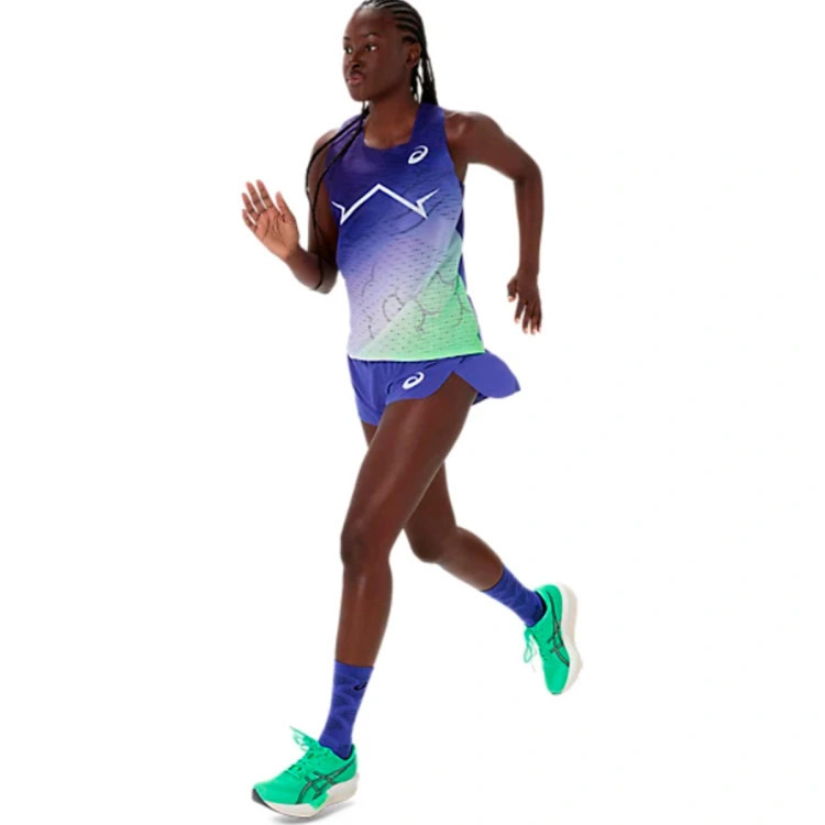 Gradient Singlet and Shorts for Runners — Asics Outfits