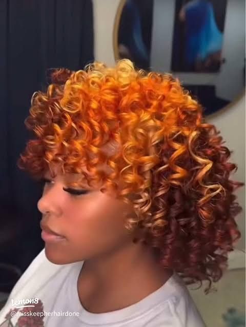 Tangerine Burgundy Color Melt Tangerine Burgundy Color Melt — Tangerine Hair