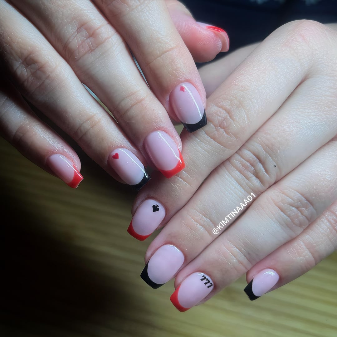 Gambling Casino Valentine S Day Visual Idea Gambling Casino Valentine S Day Visual Idea — Vegas Nails