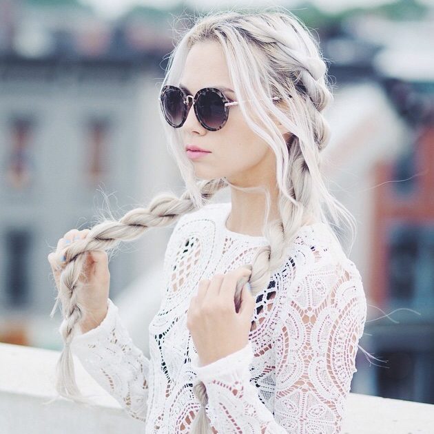 Classic Brown Braids With Defined Texture — Two Braids