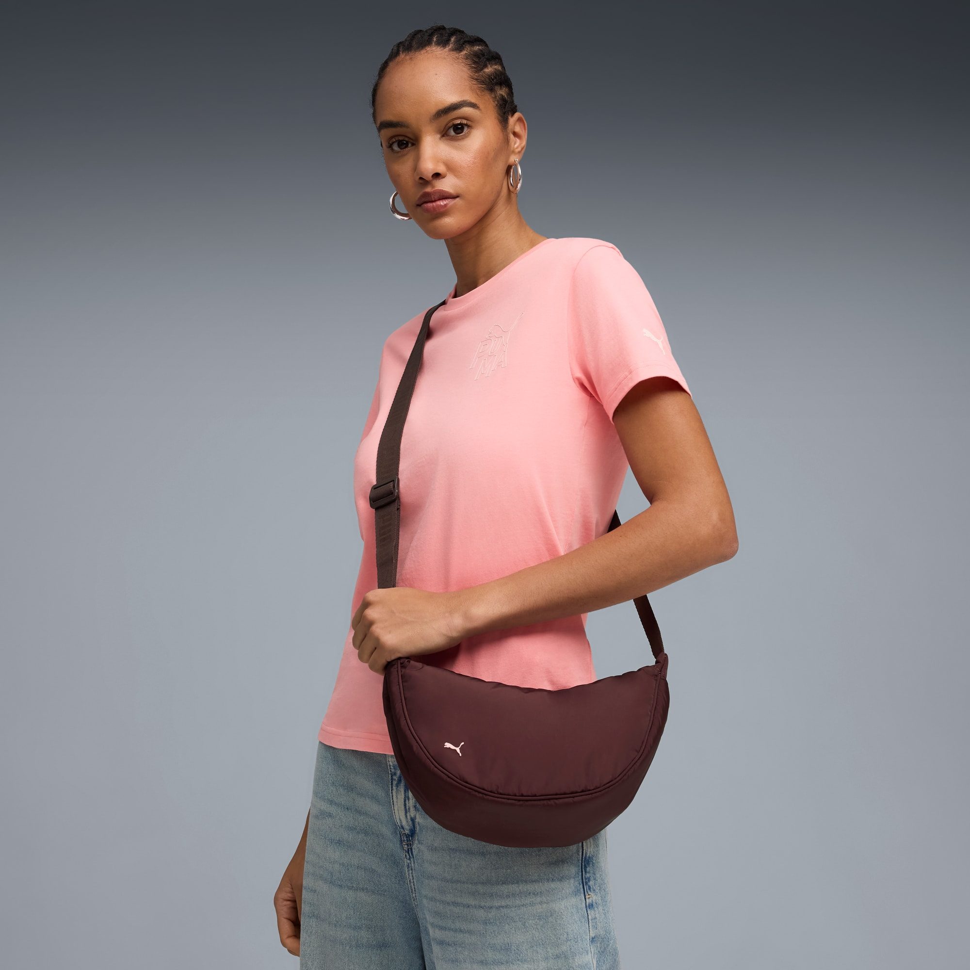 Modern Casual with a Burgundy Nylon Crossbody — Crossbody Bags