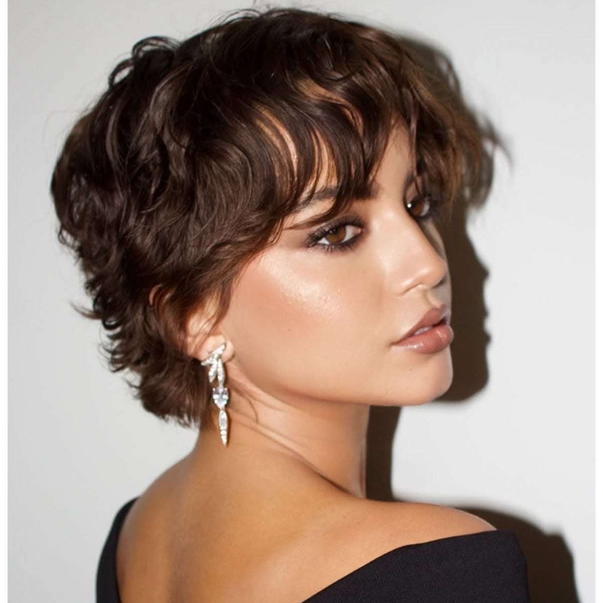 Dark Brown Visual Idea Dark Brown Visual Idea — Haircuts for Women