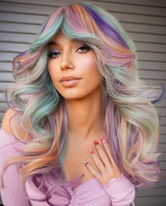 Eye-Popping Colorful Hair Ideas To Try This Year - Blush & Pearls