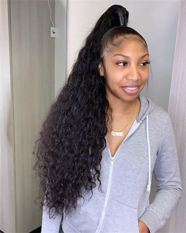 Voluminous Curly Ponytail Voluminous Curly Ponytail — Weave Ponytail