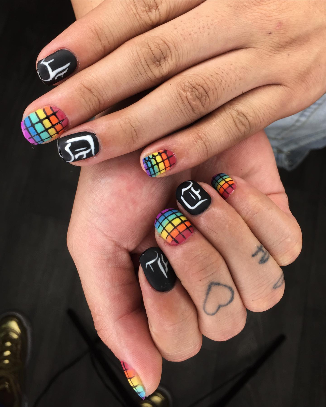 Matte Visual Idea Matte Visual Idea — Mens Nails