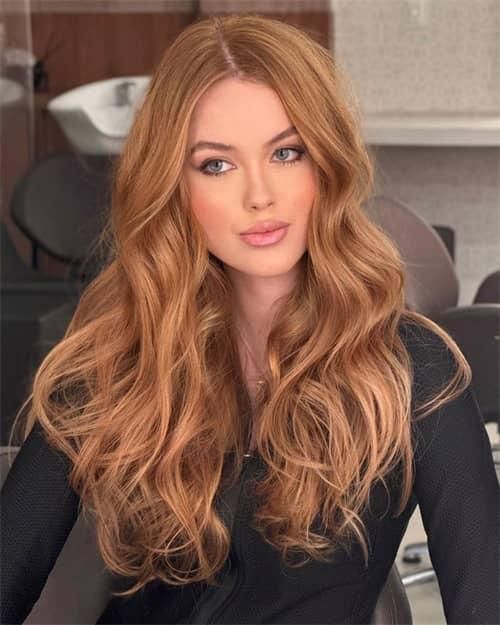 Mid-Back Visual Idea Mid-Back Visual Idea — Strawberry Blonde