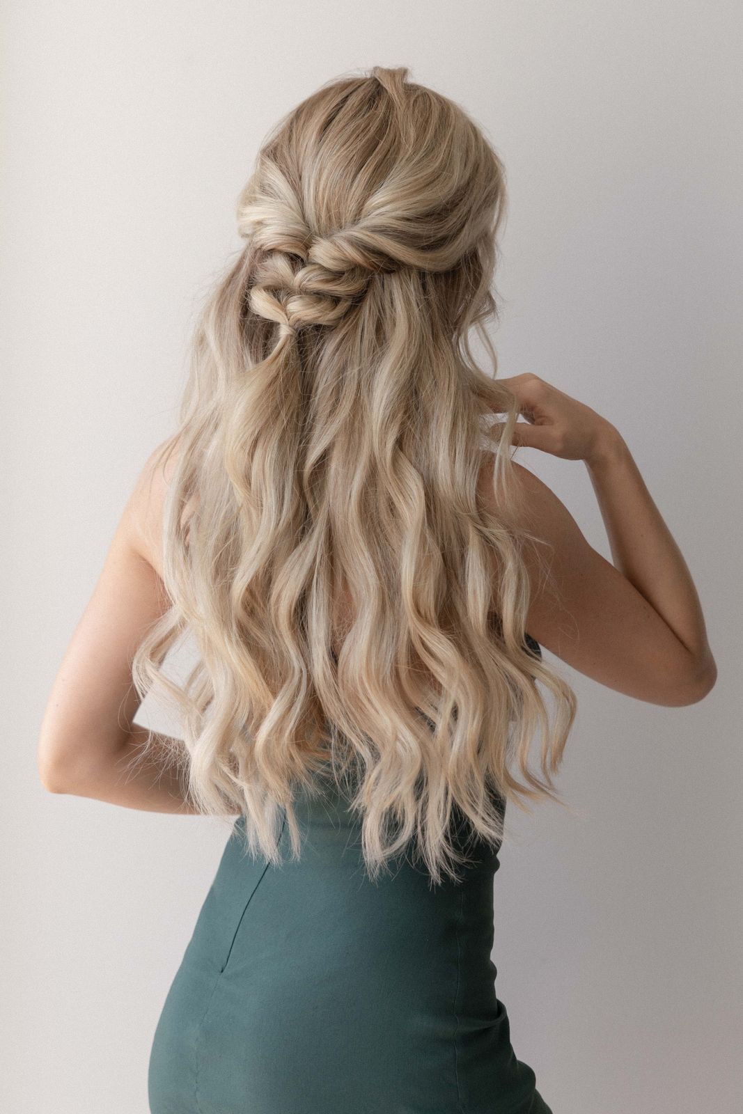 Easy Half Up Half Down Hair Curly - Alex Gaboury