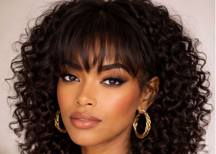 Layered Bob with Defined Curls Layered Bob with Defined Curls — Wash and Go Haircuts