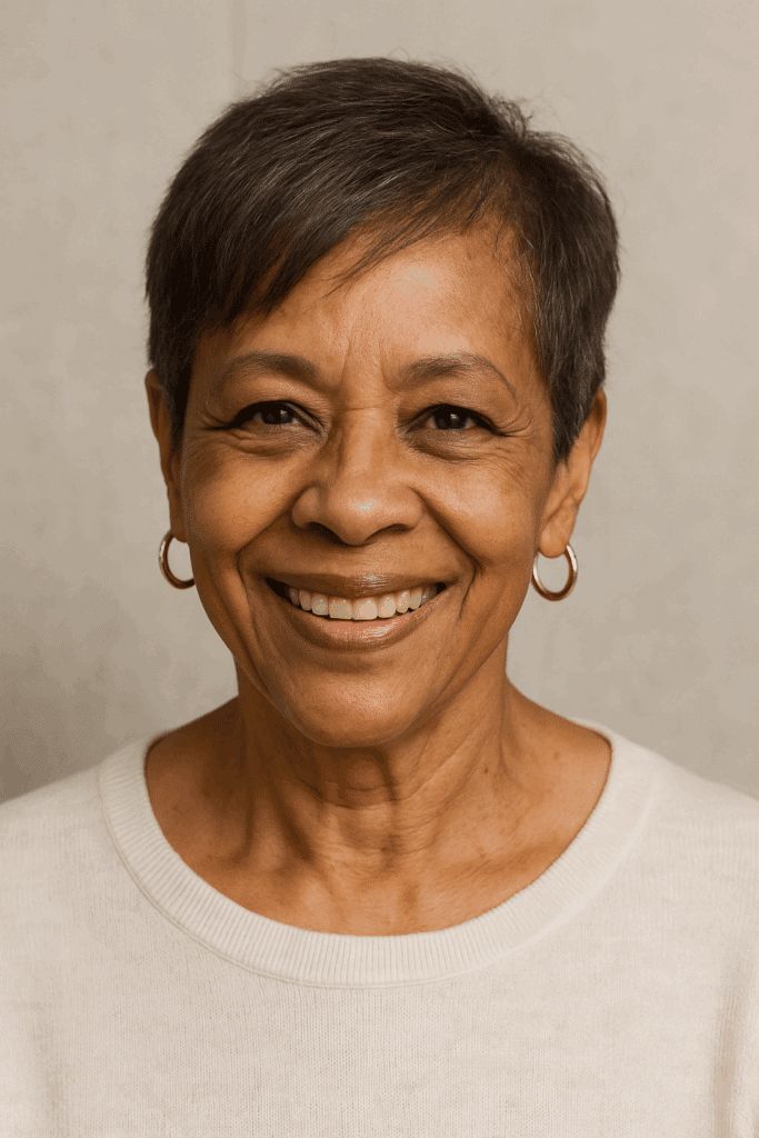 Ear Visual Idea — Haircuts for Women Over 70
