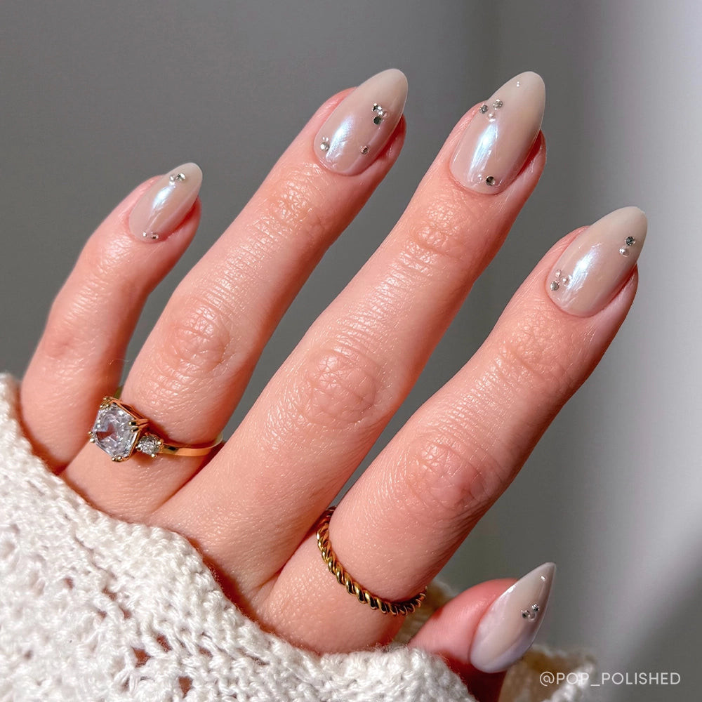 Shimmer Glossy Top Coat Visual Idea Shimmer Glossy Top Coat Visual Idea — Dance Nails