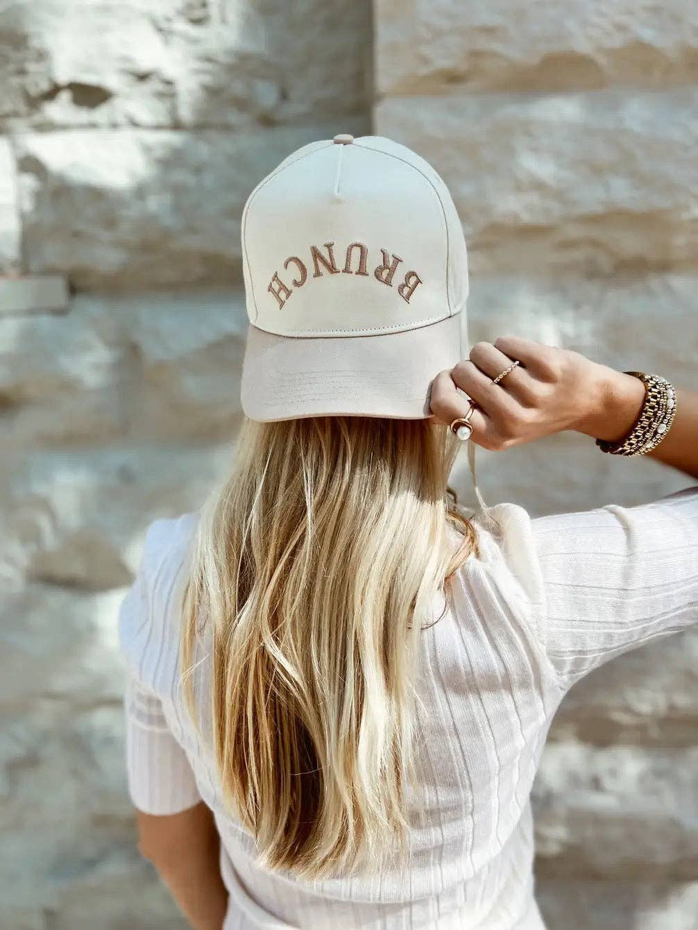 Brunch Backwards Embroidered Cap – Cassidy Station