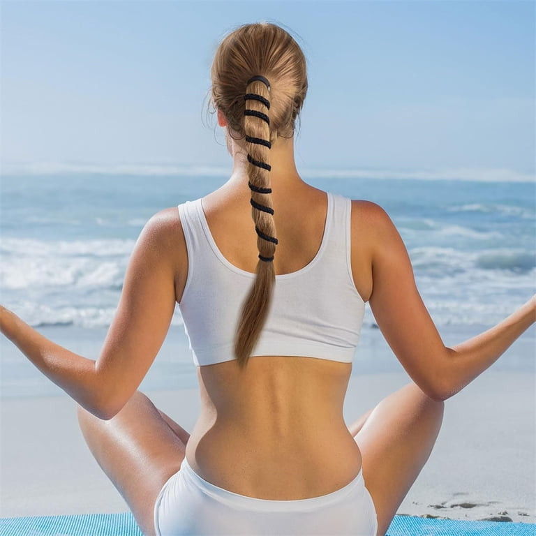 The Spiral Tie Ponytail Hack The Spiral Tie Ponytail Hack — Yoga Hairstyles