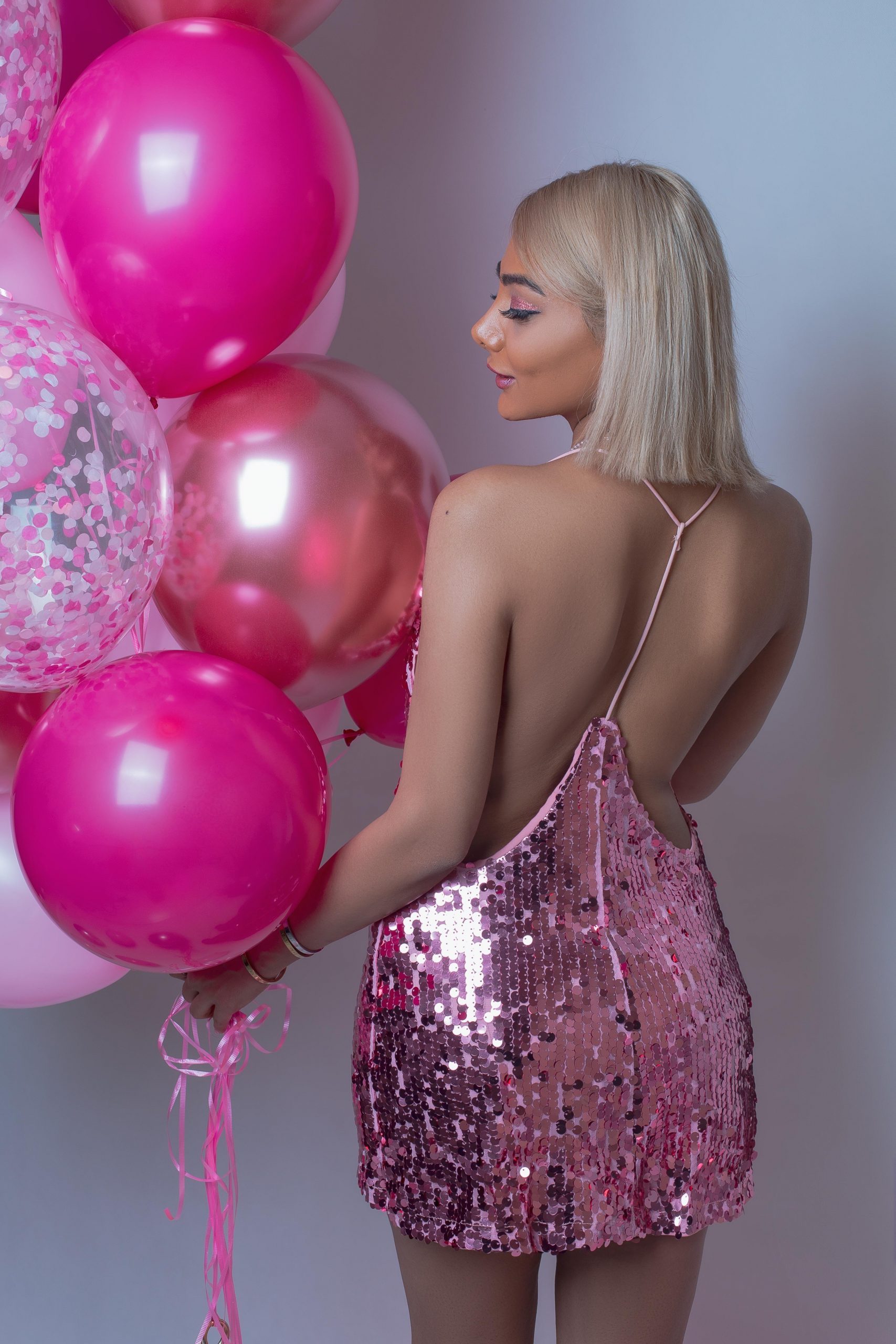 Dazzling Pink Sequins for a Playful Birthday Bash Dazzling Pink Sequins for a Playful Birthday Bash — 21st Birthday Outfits