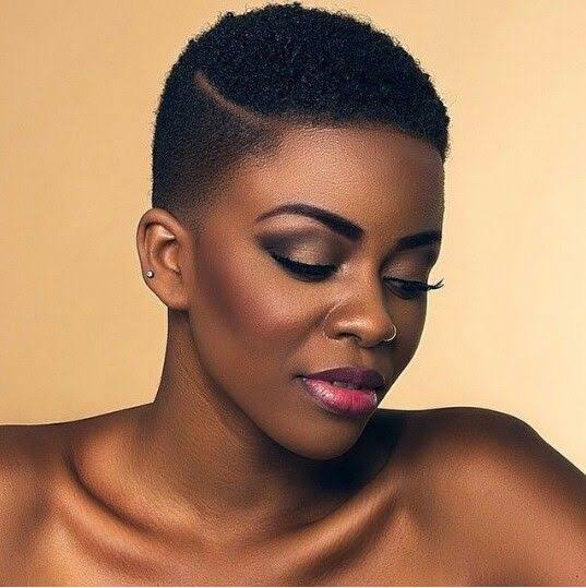 Buzz Cut With Sharp Undercut Design — Big Chop Hairstyles