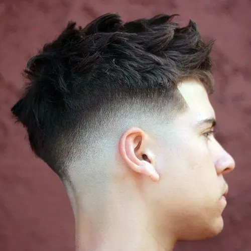 Short On Top Faded On Sides Visual Idea Short On Top Faded On Sides Visual Idea — Low Taper Fade Straight Hair