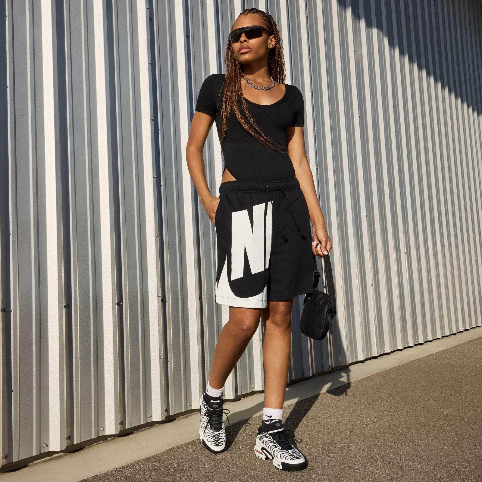 Fashion Nike Womens Street Shoes Street Style Streetwear Womens Shoes OOTD Powered By Nike Shox