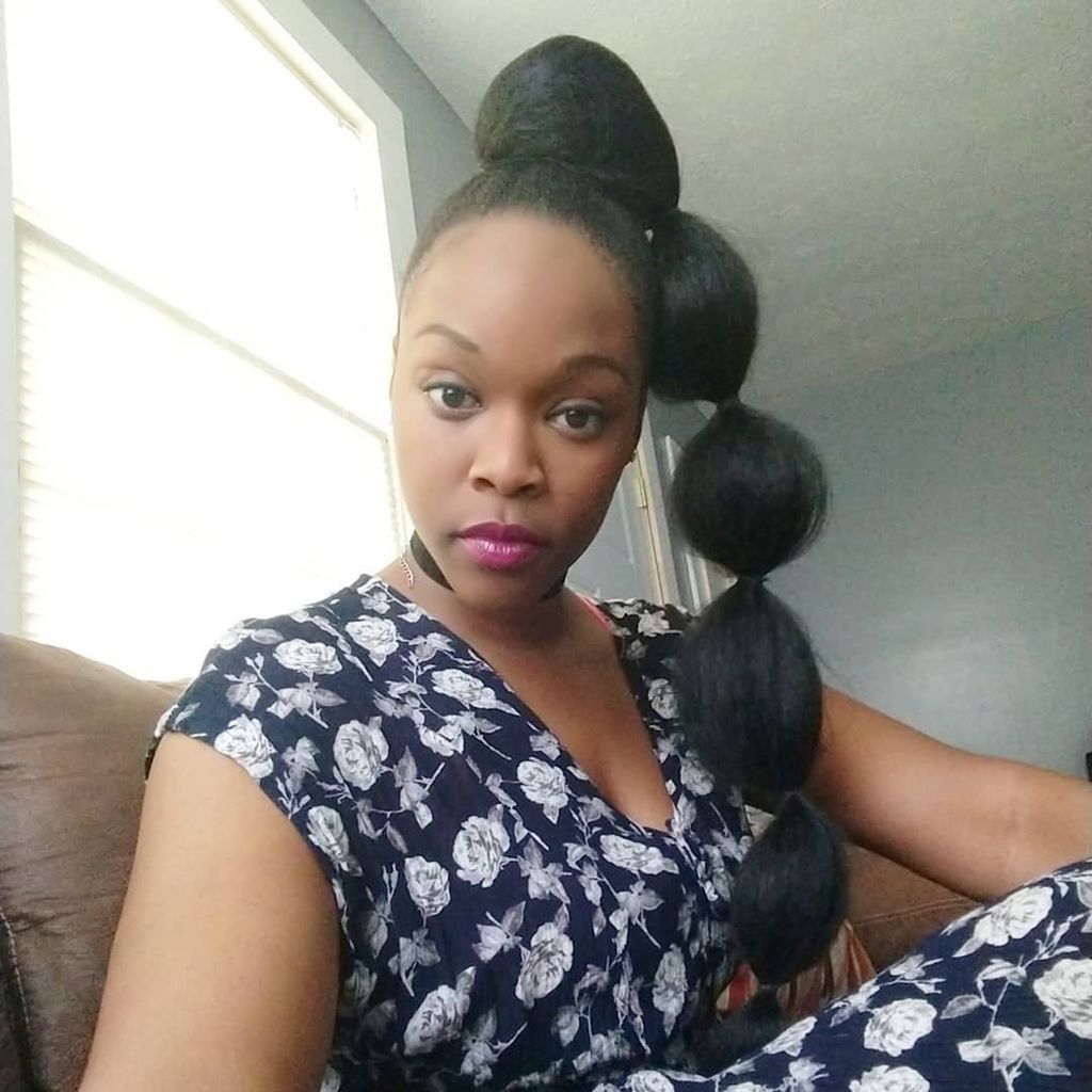 The Bubble Ponytail The Bubble Ponytail — Puff Hairstyles Natural Hair