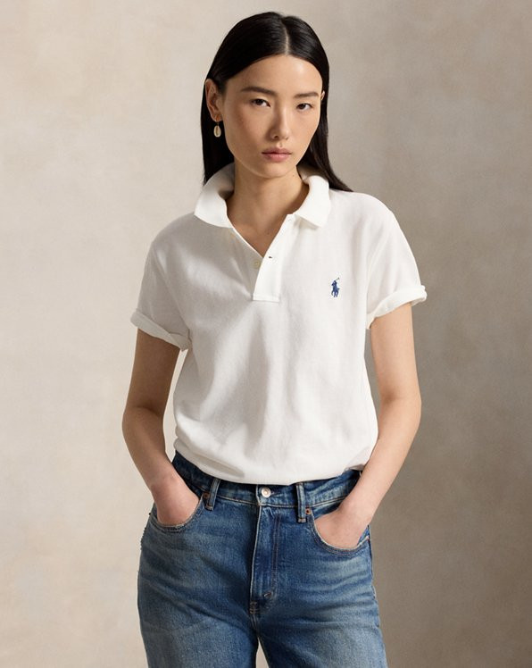 Timeless Appeal: White Polo with Denim Timeless Appeal: White Polo with Denim — Polo Shirt Outfits Women