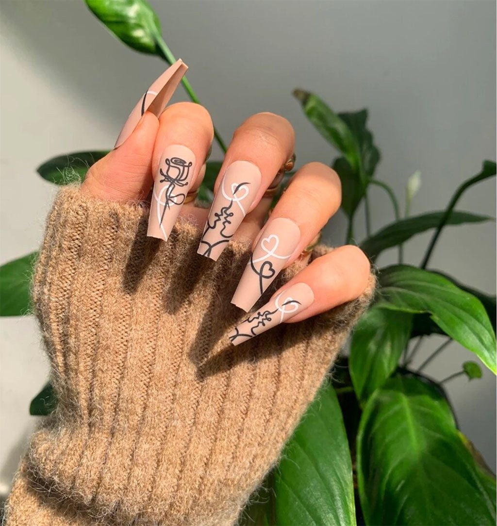 Any Visual Idea Any Visual Idea — Line Art Nails