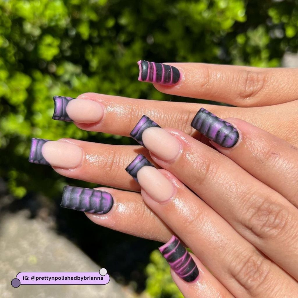 Croc Print On The Tips Of The Nails Visual Idea Croc Print On The Tips Of The Nails Visual Idea — Croc Nails