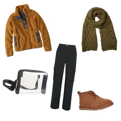 Fleece Pullover and Cargo Pants for Functional Glamping — Glamping Outfits