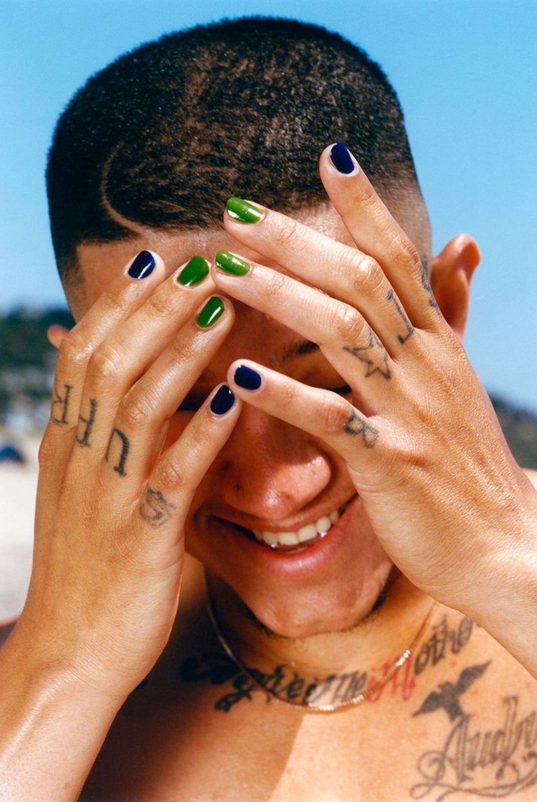 Solid Color Polish Visual Idea Solid Color Polish Visual Idea — Mens Nails