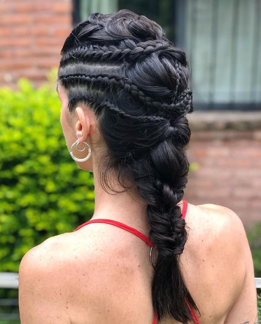 Layered Fishtail Braid — Layered Braids