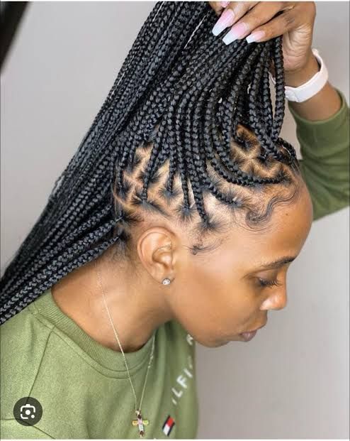 Neatly Styled Box Braids — Cruise Hairstyles