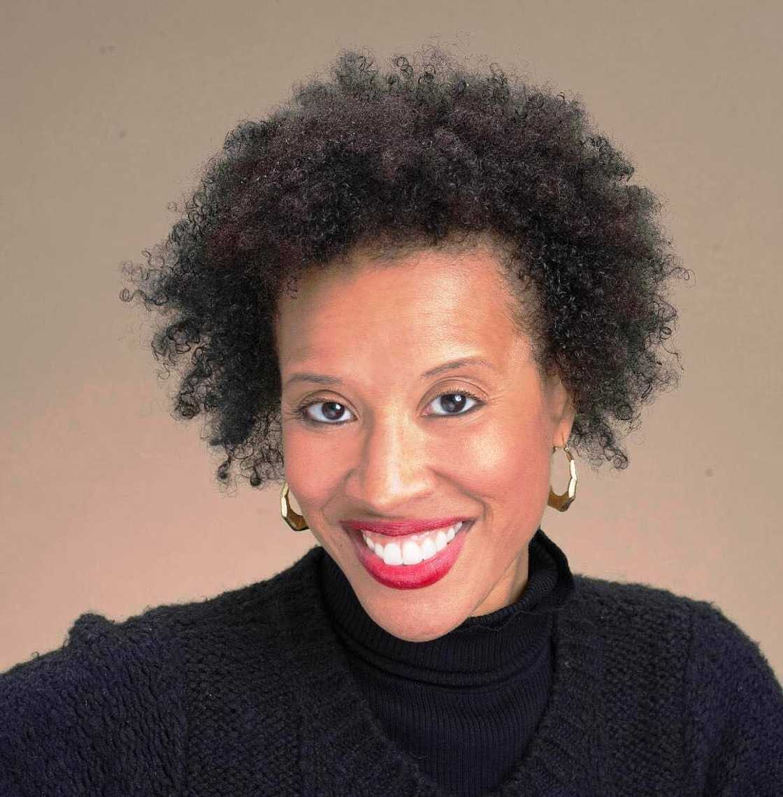 Chin-Length Bob With Natural Curls — Haircuts for Black Women Over 60
